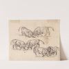 Studies of Bull Fighting by Sawrey Gilpin