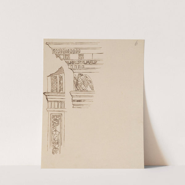 Studies of Elements of Italian Architecture by Stanisław Wyspiański