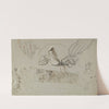 Studies of Fairies with a Pair of Hands (possibly representing the Opening of Pandora's Box) by William Lock the Younger