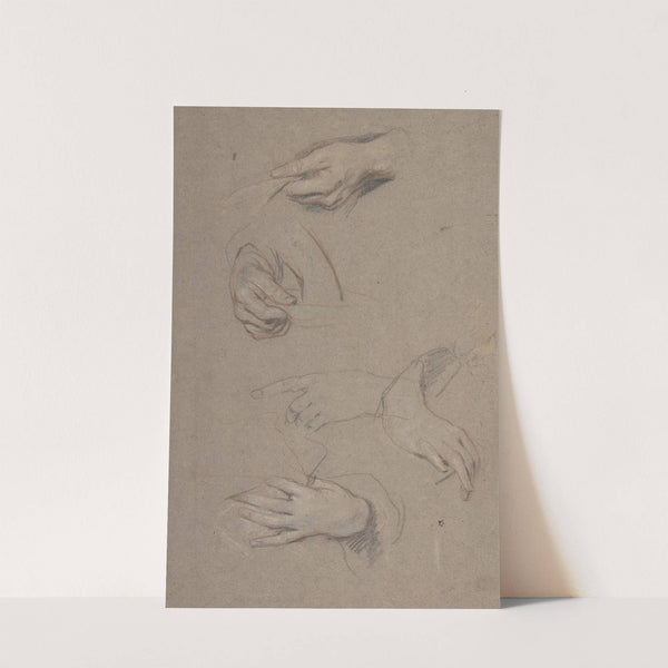 Studies of Hands by Sir Peter Lely