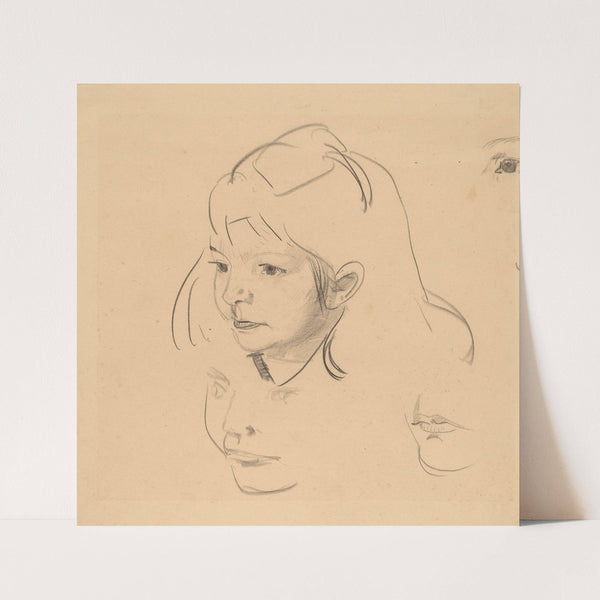 Studies of Jean by George Wesley Bellows