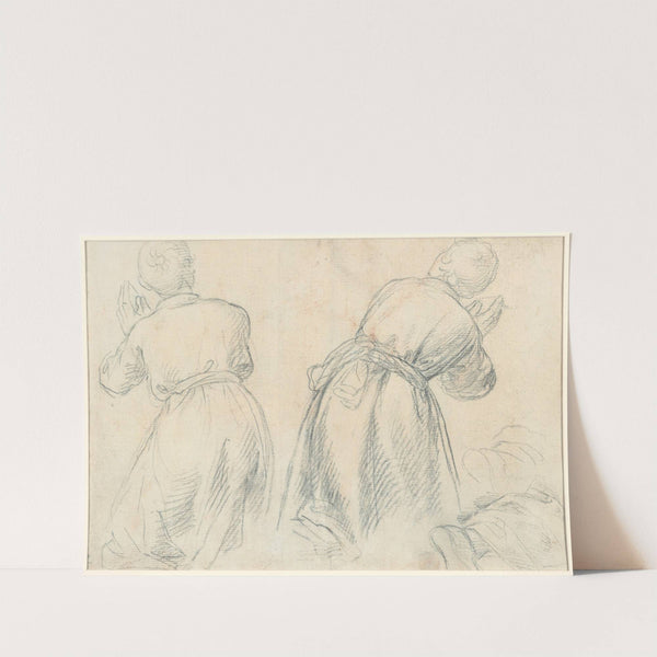 Studies of Kneeling Youths by Aurelio Lomi