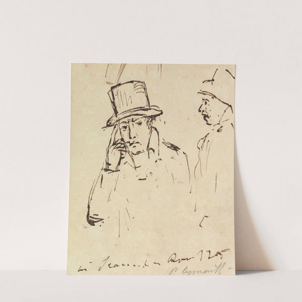 Studies of Men with Hats by Benjamin Robert Haydon