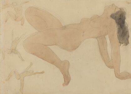 Studies of Nude Dancers