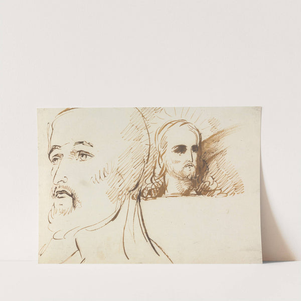 Studies of the Face of Jesus by Benjamin Robert Haydon