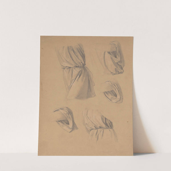 Studies of tunic fragments by Józef Simmler