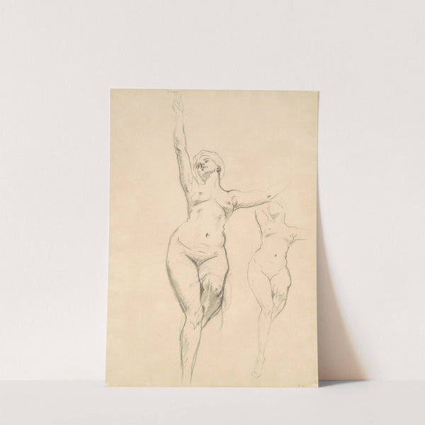 Studies of Victory for 'Death and Victory' by John Singer Sargent