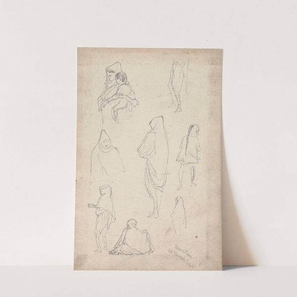 Studies of Women and Children, Amritsar by William Simpson