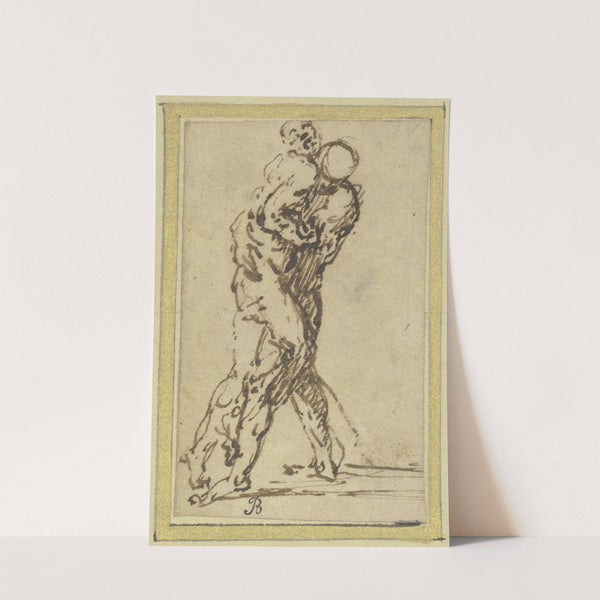 Studies of Wrestlers (ca 1620-1629) by Jusepe de Ribera
