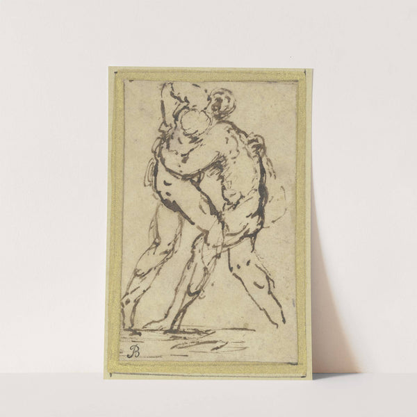 Studies of Wrestlers (ca 1620-1629) by Jusepe de Ribera