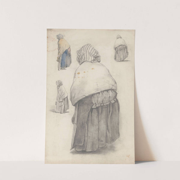 Studies van een oude vrouw by Jan Weissenbruch