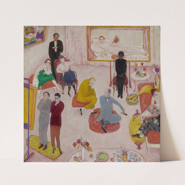 Studio Party (Soirée) (20th century) by Florine Stettheimer
