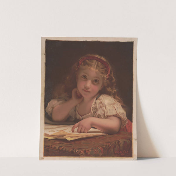 Studious (1873) by Etienne Adolphe Piot