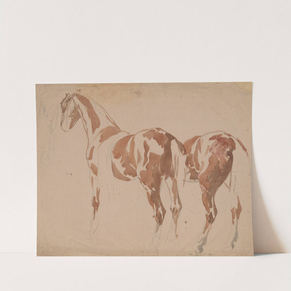 Studium konia i jego zadu by Piotr Michałowski