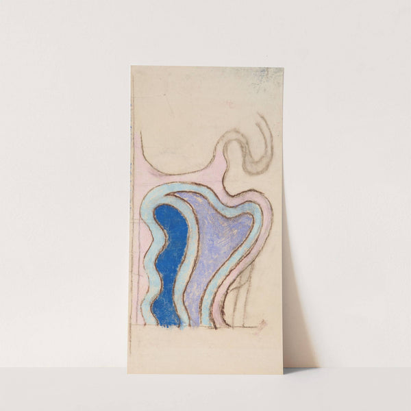 Studium ornamentu do dekoracji malarskiej kościoła Franciszkanów w Krakowie by Stanisław Wyspiański