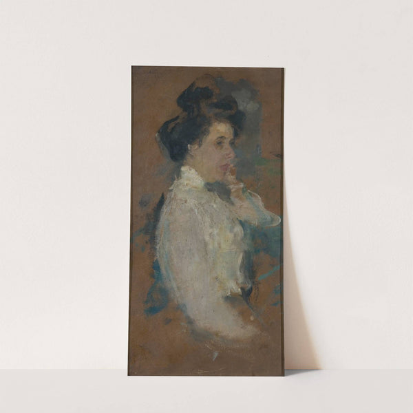 Studium portretowe kobiety (between 1890 and 1900) by Olga Boznanska