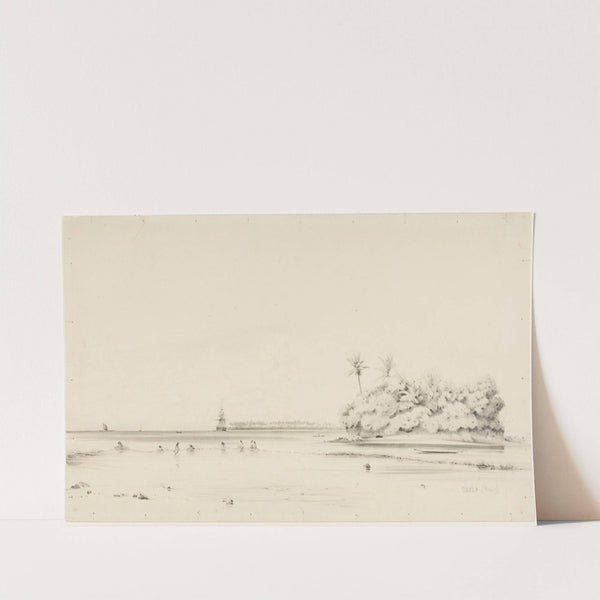 Study (1845) by Charles Meryon