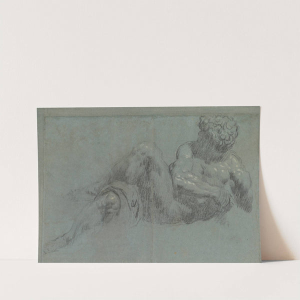 Study after Michelangelo's Giorno by Jacopo Tintoretto