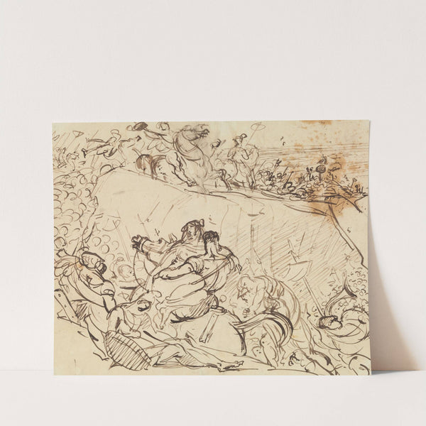 Study for a Battle Scene by Benjamin Robert Haydon