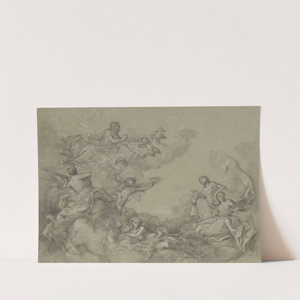 Study for a ceiling (1840–91) by Charles Chaplin