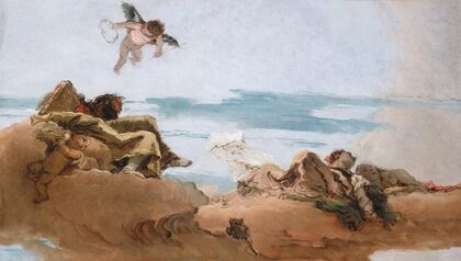 Study for a Ceiling with the Personification of Counsel (c. 1762)