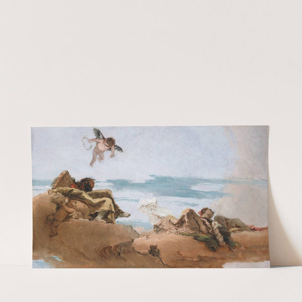 Study for a Ceiling with the Personification of Counsel (c. 1762) by Giovanni Battista Tiepolo