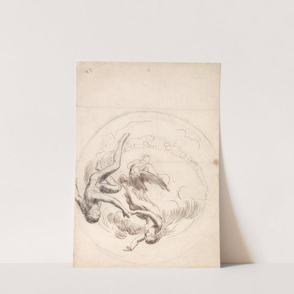 Study for a Circular Ceiling Decoration by George Frederic Watts