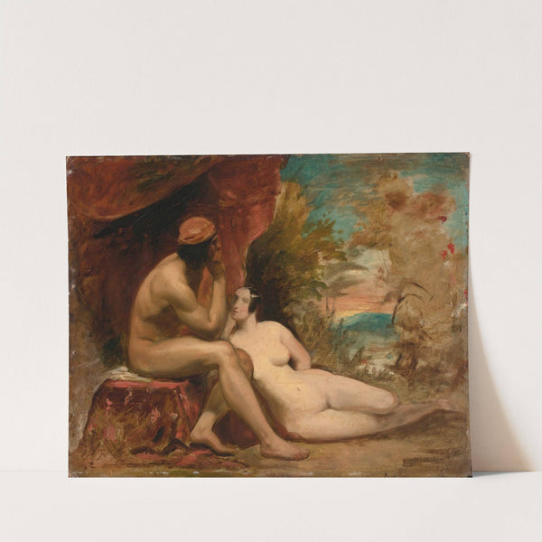 Study For A Family Of The Forests by William Etty