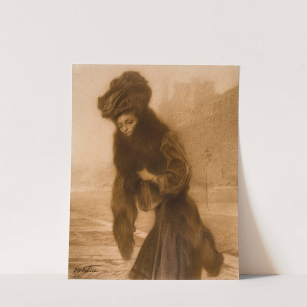 Study for a Female Portrait by Manuel Feliu de Lemus