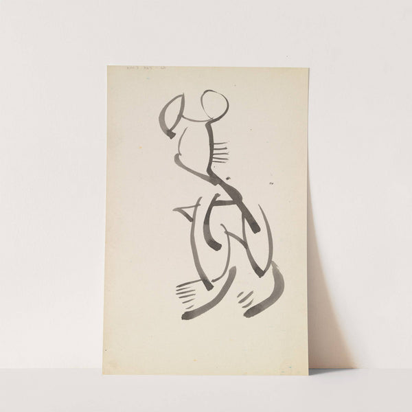 Study for a Figural Sculpture by Henri Gaudier-Brzeska