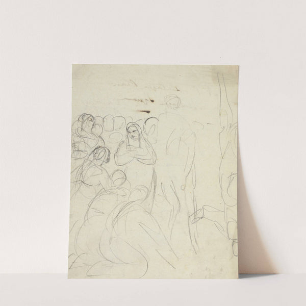 Study for a Gathering of People by Benjamin Robert Haydon