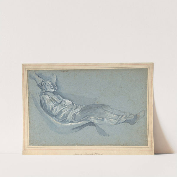 Study for a Male Figure Lowered into a Grave by Cigoli (Ludovico Cardi)