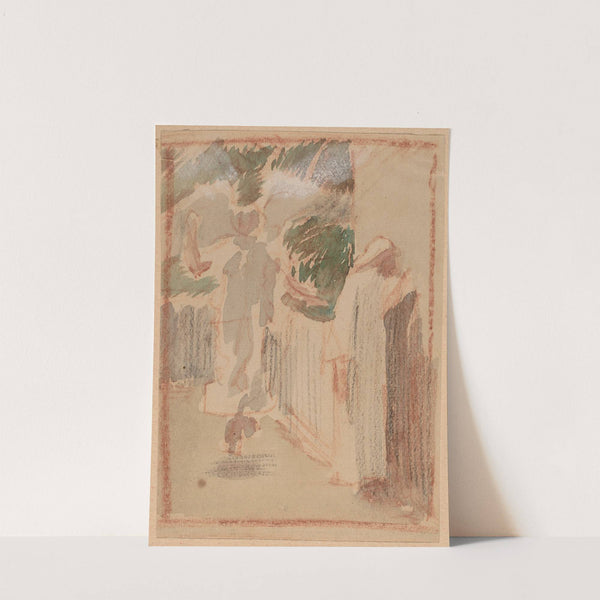 Study for a Panel III (1890-1897) by Charles Sprague Pearce