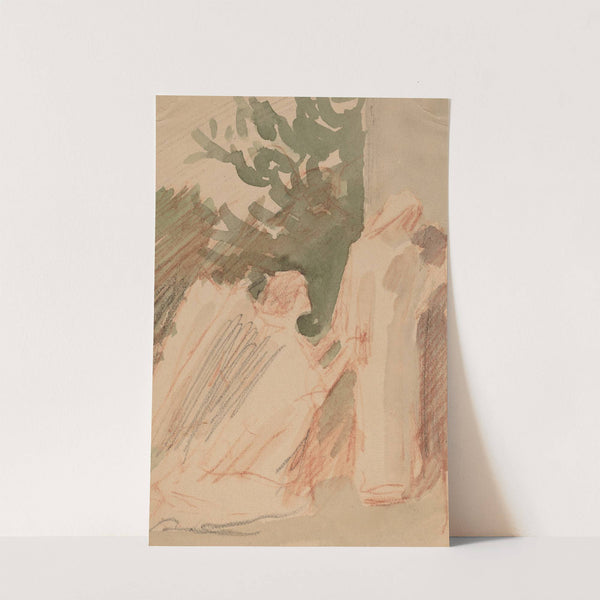 Study for a Panel IV (1890-1897) by Charles Sprague Pearce