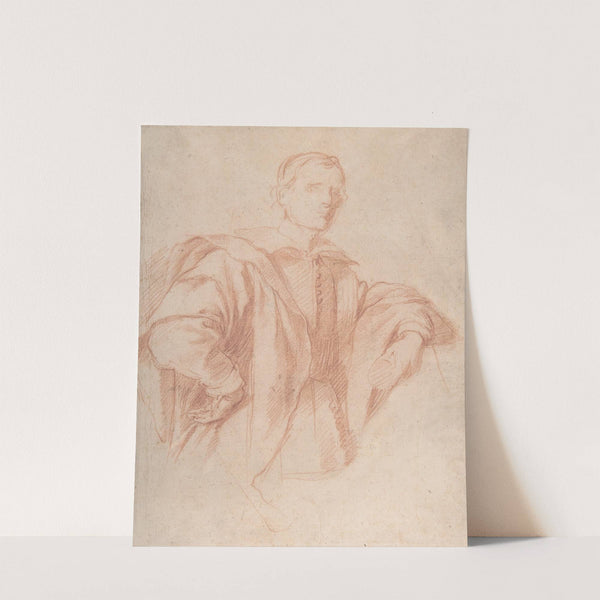 Study for a Portrait of a Man by Guillaume Courtois