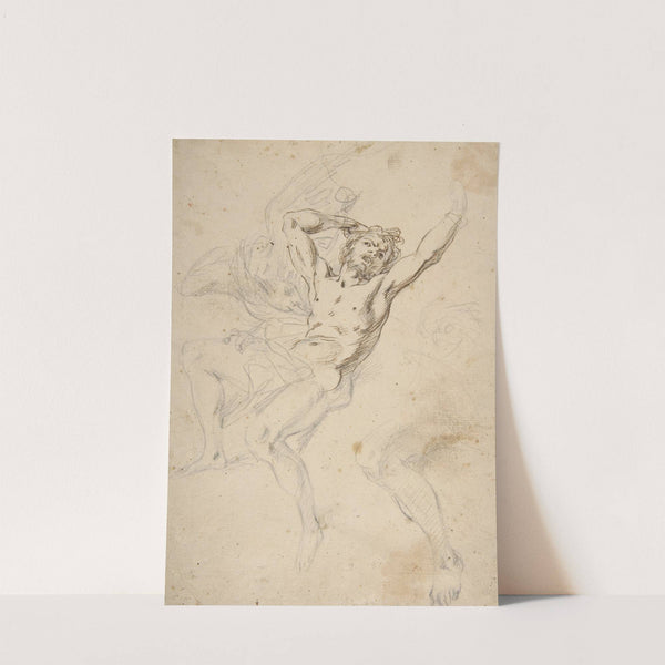 Study for a Prometheus Bound by Salvator Rosa