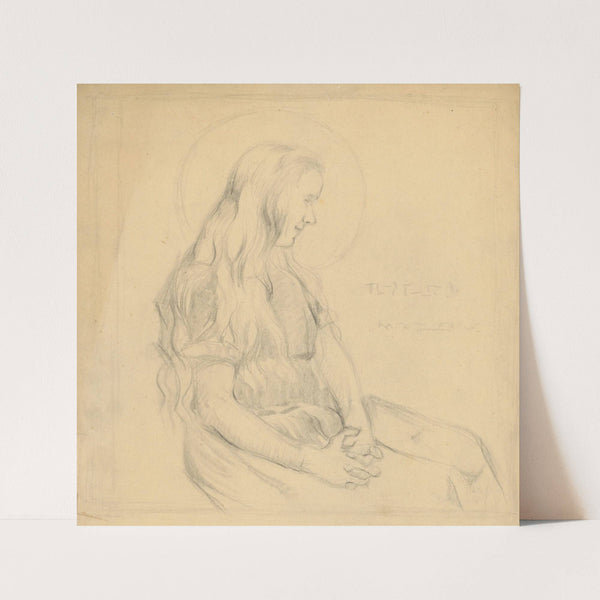 Study for a Saint (1940) by Štefan Polkoráb