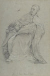 Study for a Seated Prelate (Saint Gregory the Great)