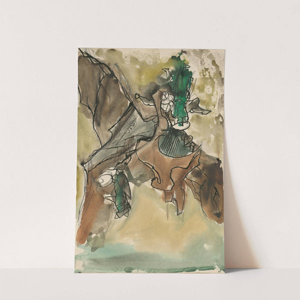 Study for a Slovak Fairytale III by Ján Novák