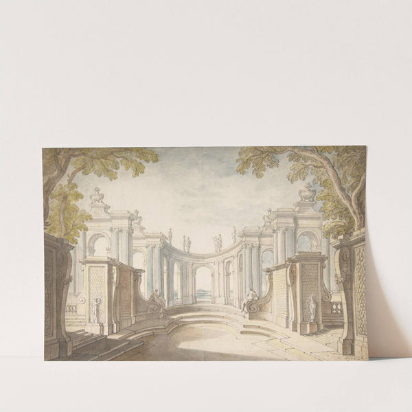 Study for a Stage Set by Jacques de Lajoüe