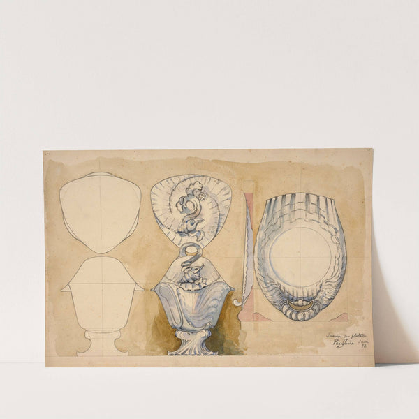 Study for a sugar bowl (1892) by Félix Bracquemond