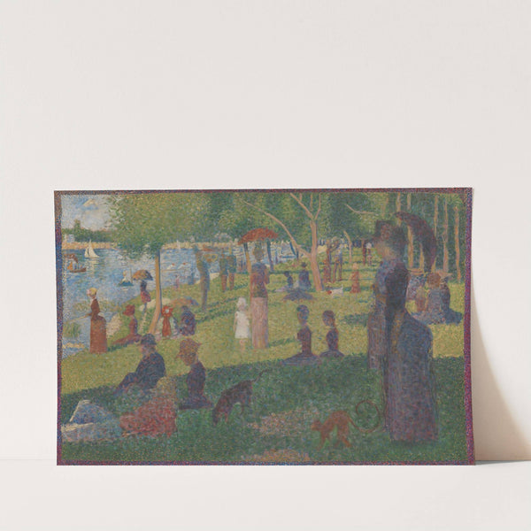 Study for ‘A Sunday on La Grande Jatte’ (1884) by Georges Seurat