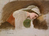 Study for After the Fight (1862)