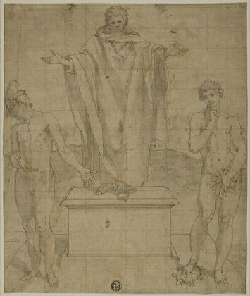 Study for Allegory of Faith and Silence