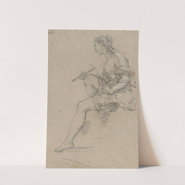 Study for an Allegory of Painting (c. 1750) by Etienne Parrocel