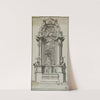 Study for an Altar Containing a Painting of the Adoration of the Shepherds by Carl Joseph Haringer