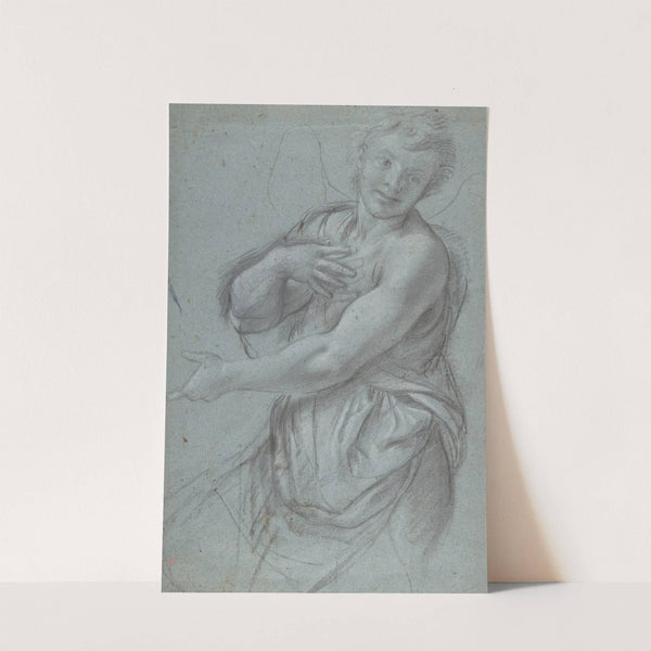 Study for an Angel (1600-1602) by Annibale Carracci