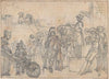 Study for an Engraving of ‘Songs in the Opera of Flora’