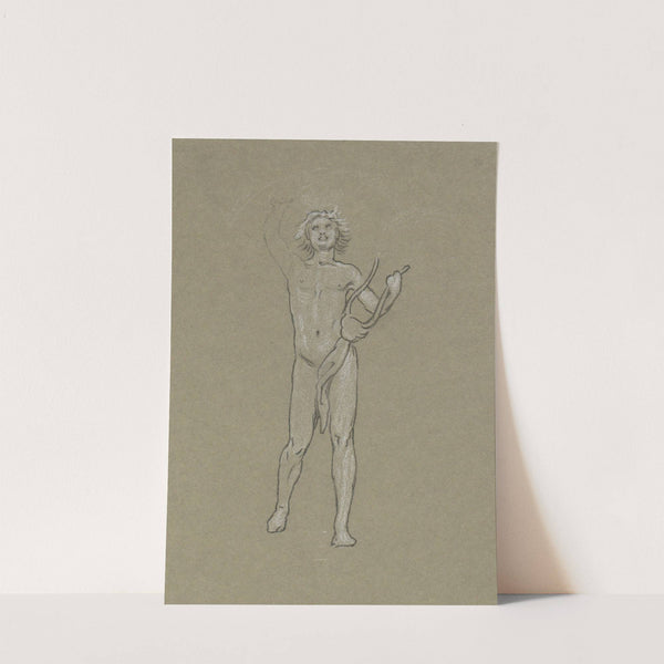 Study for Apollo (ca. 1893) by Elihu Vedder