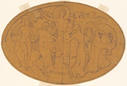 Study for ‘Apollo and the Muses’